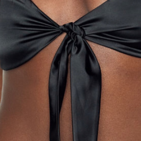 Victoria's Secret Stretch Satin Bandeau Bra Top M - Picture 4 of 5